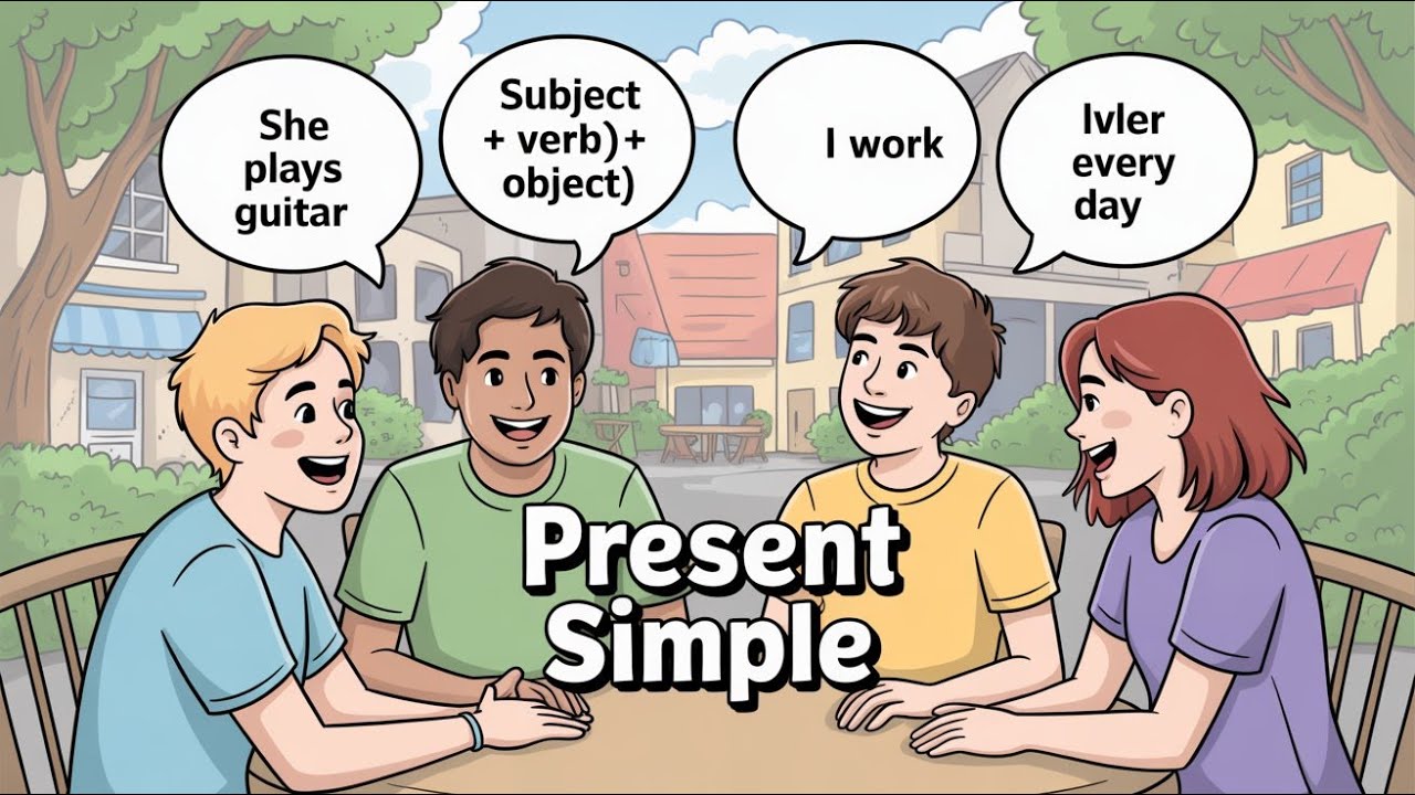 Học Nhanh 100 Câu Present Simple Cực Dễ – Phần 2