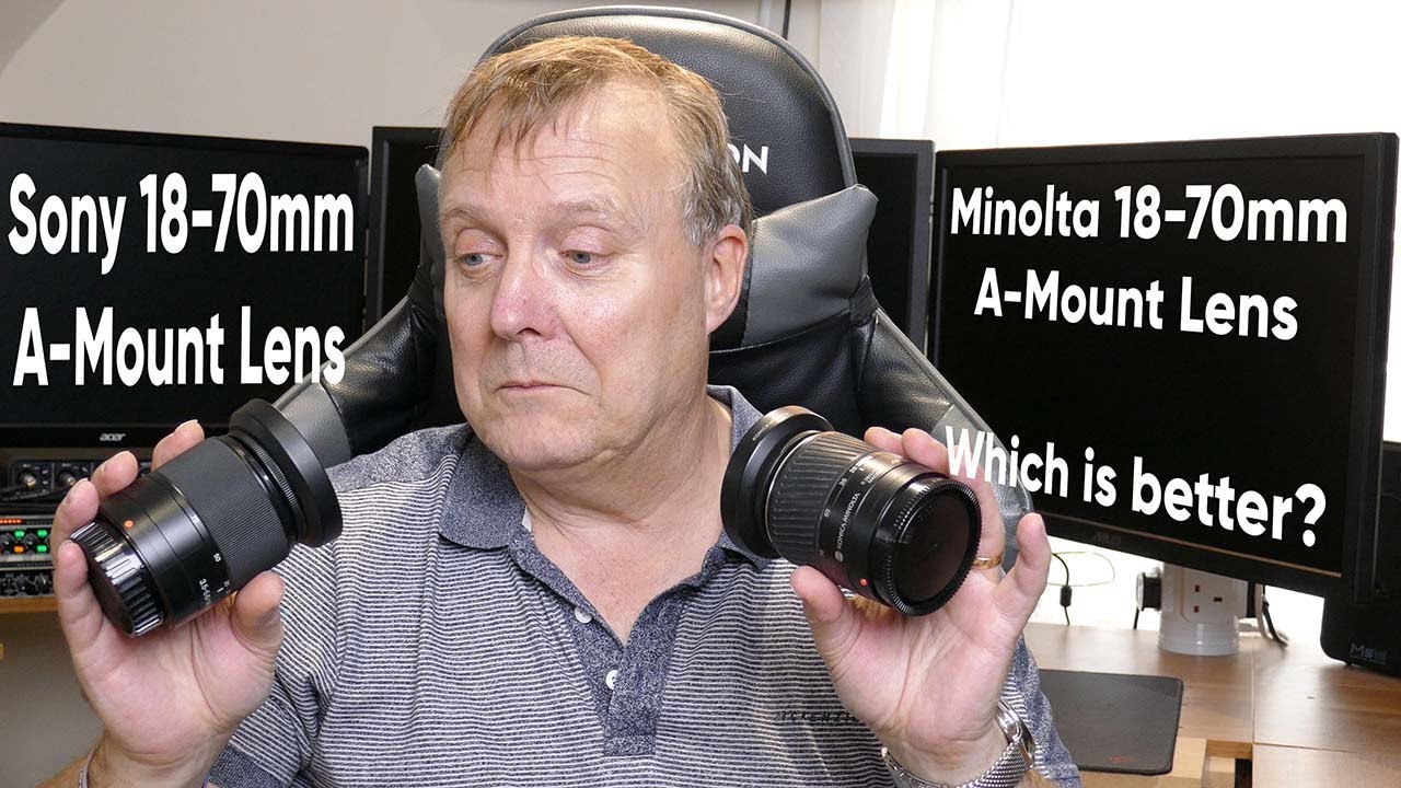 Sony vs Minolta A-Mount 18-70mm Lens Shootout