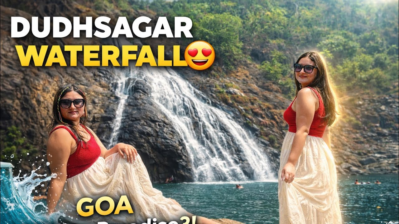 TODAY I WENT TO DHUDHSAGAR WATER FALL #ladakhivlogger #viralvideo #subscribemychannel 🤍✨