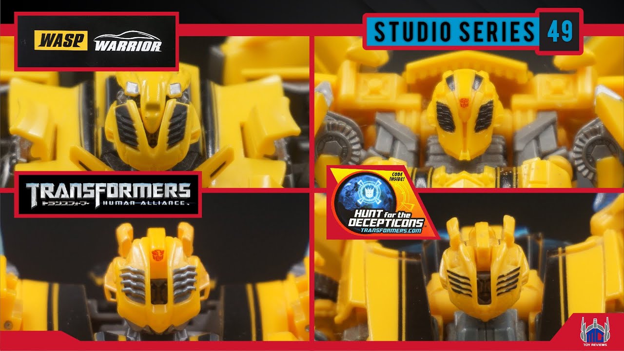 Transformers Bumble Bee Size Comparison. WW-01 vs Human Alliance vs SS49 vs HFTD Battle Blades.