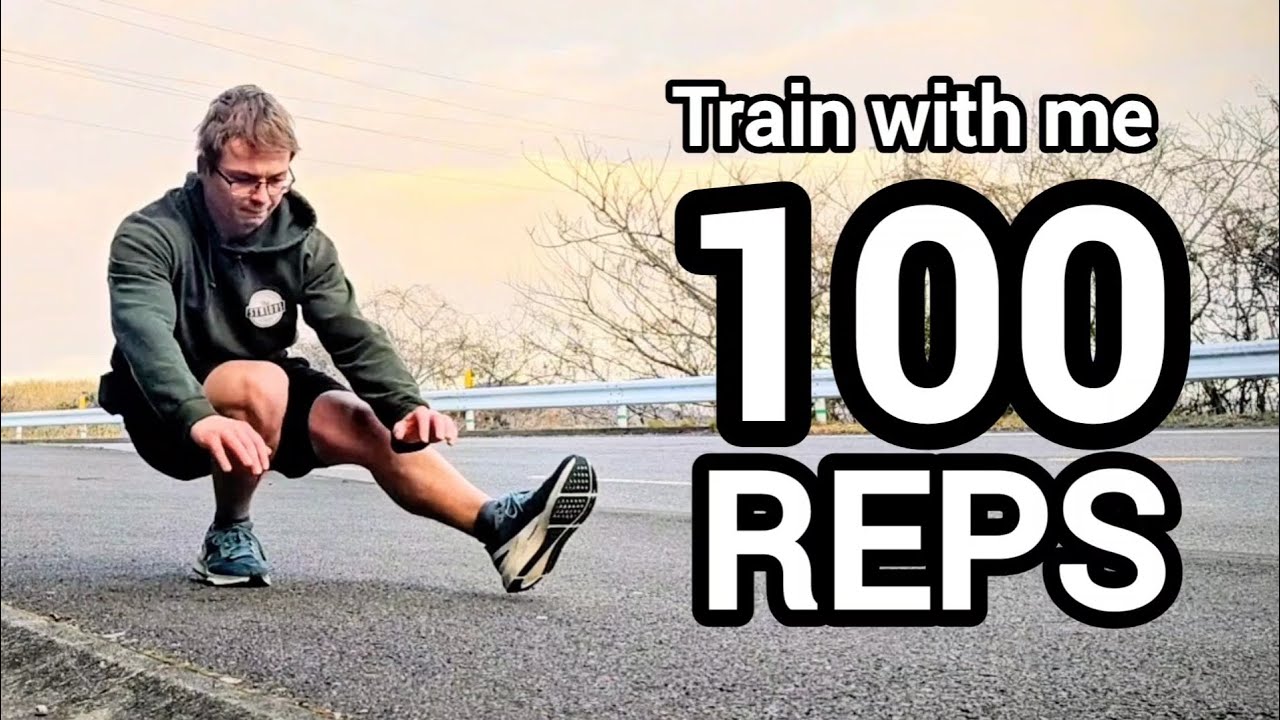 DO PISTOL SQUATS WITH ME (100 reps)