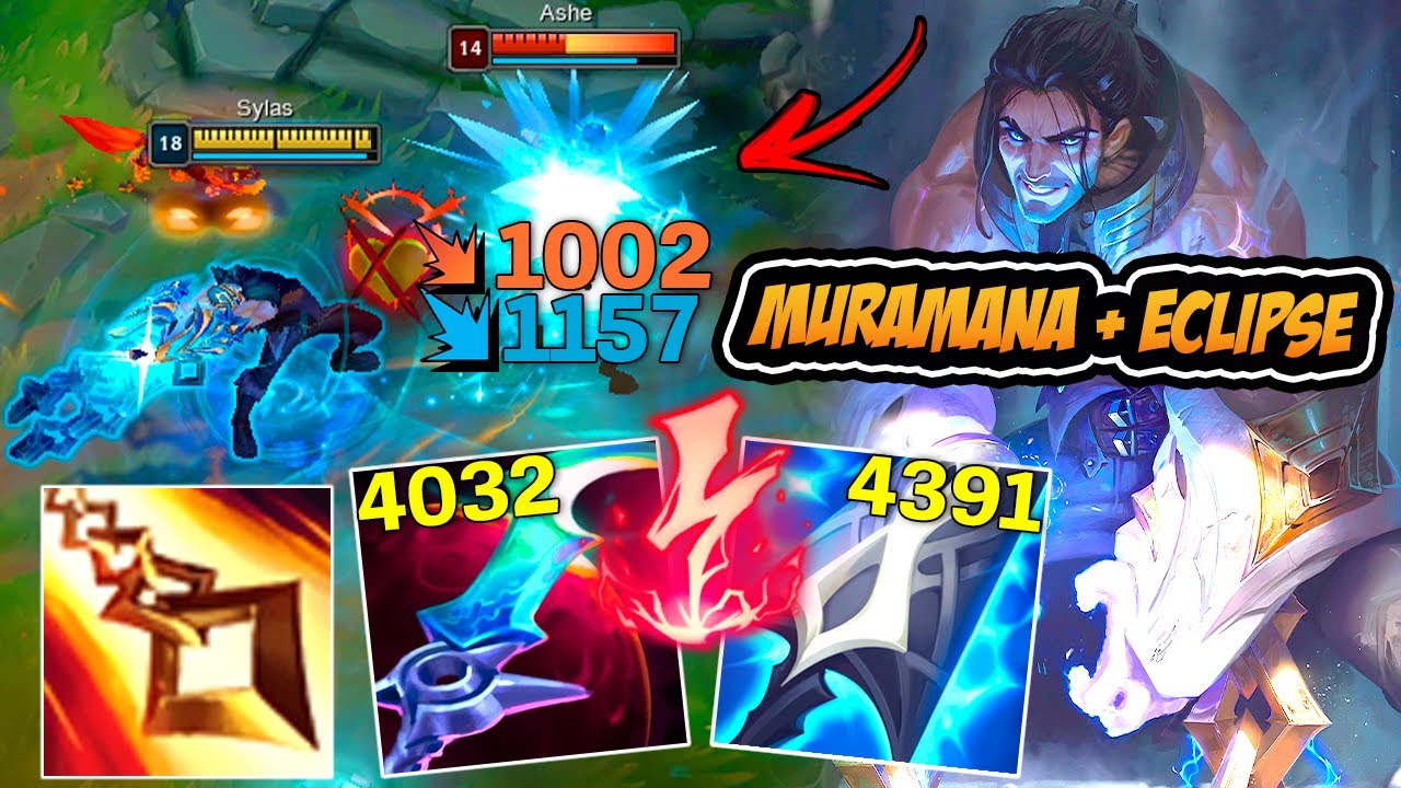 SYLAS AD DE MURAMANA E ECLIPSE É QUEBRADO DEMAIS *20 kills* - LEAGUE OF LEGENDS