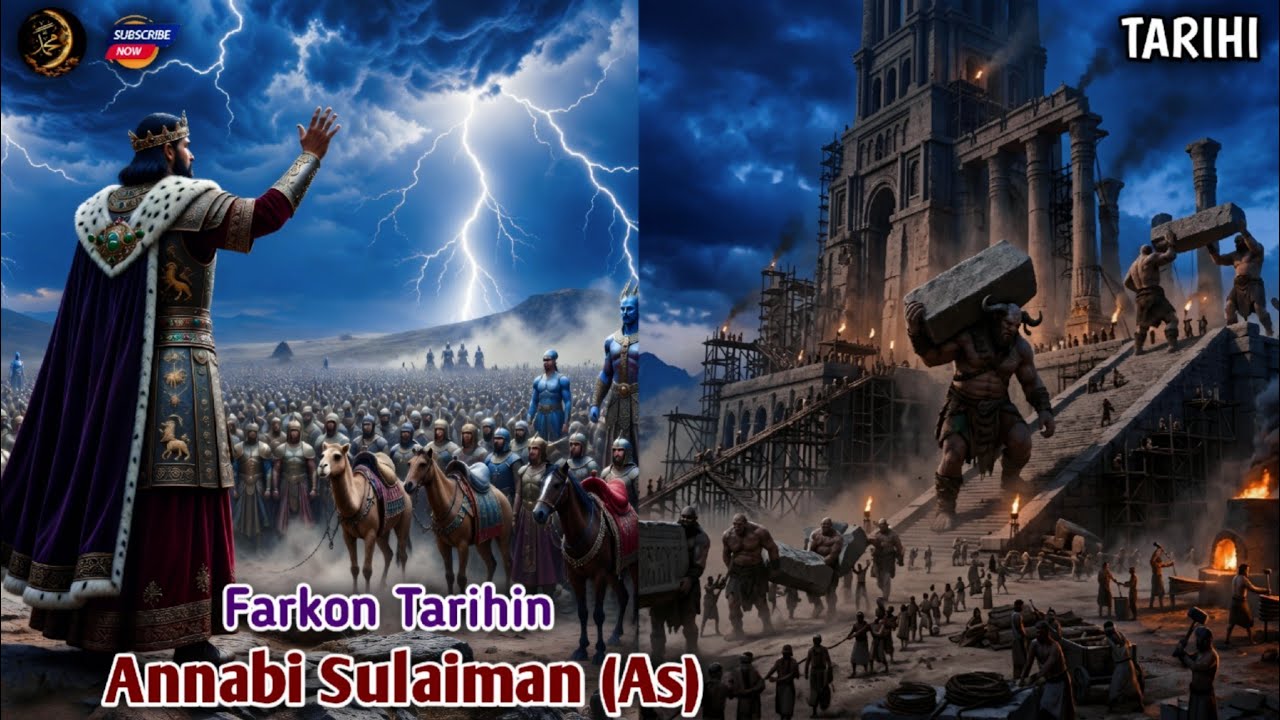 Tarihin Annabi Sulaiman (As) || Haihuwarsa Da Gina Baitul Muqaddis || Hausa Story || #history#tarihi