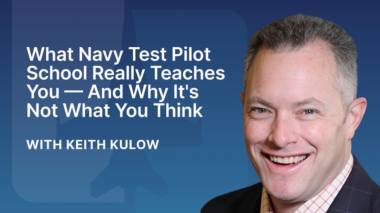 What Navy Test Pilot School Really Teaches You — And Why It's Not What You Think