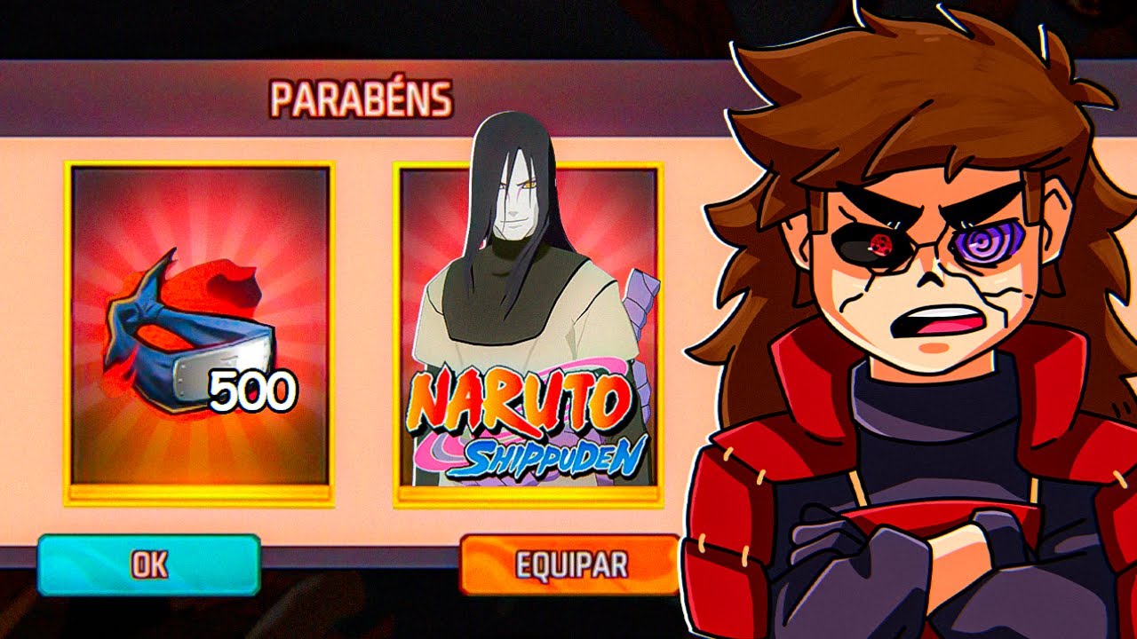 GASTEI TODOS os MEUS TOKENS DE BANDANA Em Busca Da SKIN DO OROCHIMARU GRÁTIS no Free Fire