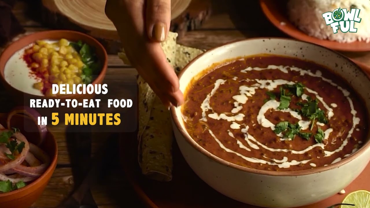 Ready to eat Indian food in 5 mins - Bowlful