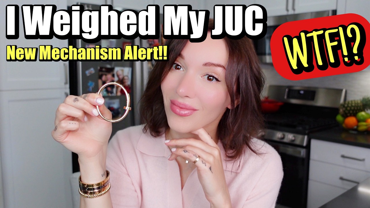 Обзор различных механизмов Cartier JUC + Вес Коллекция украшений Juste Un Clou #cartierjusteunclou