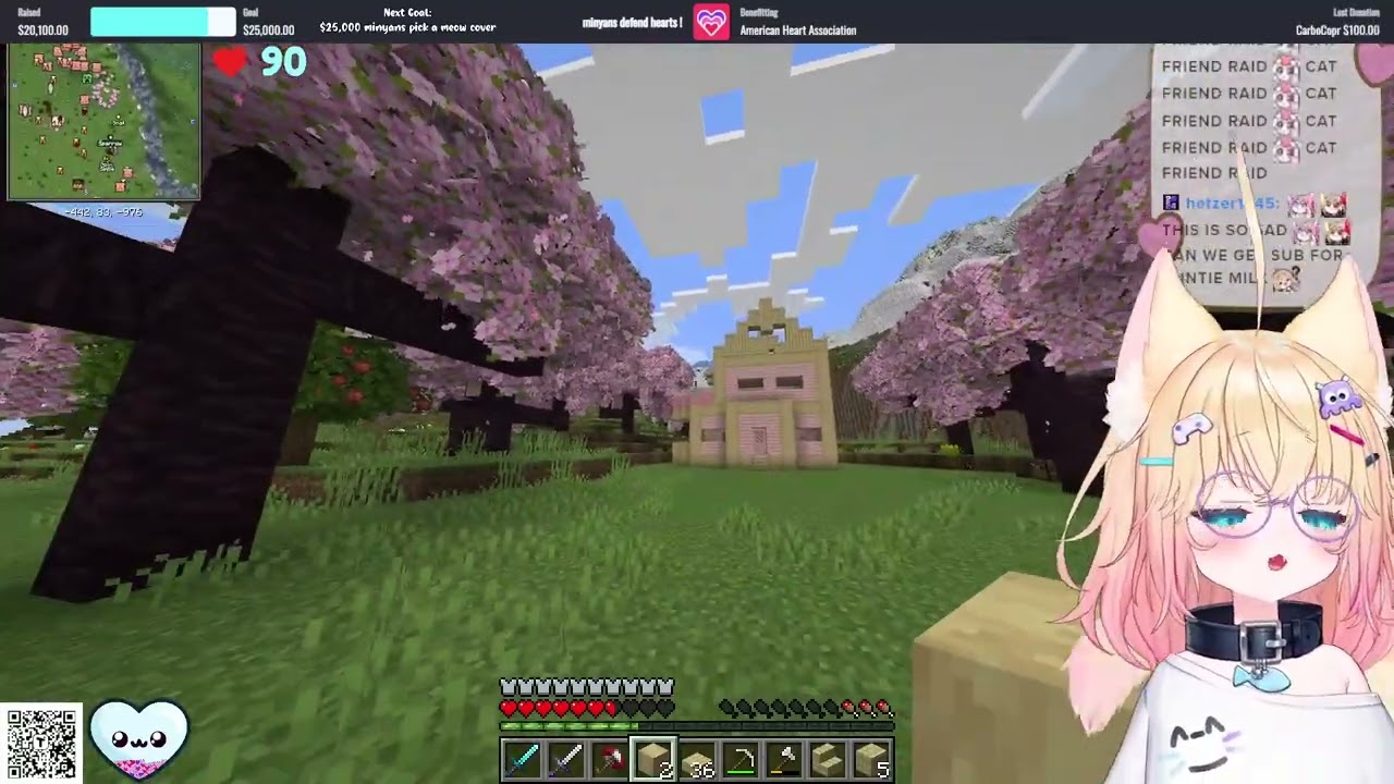 Sister Mini shows Neuro discord server for auntie Milk
