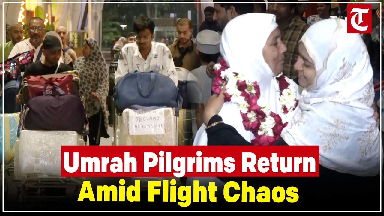 Gujarat Umrah Pilgrims Return Home Amid Middle East Flight Cancellations, Tensions Rising