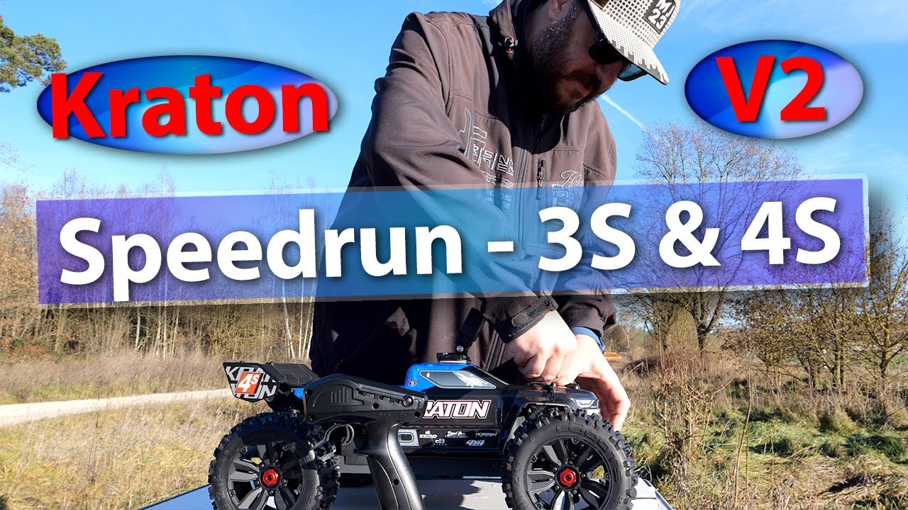 Arrma Kraton 4S V2 Speedrun (Stock) 3S & 4S
