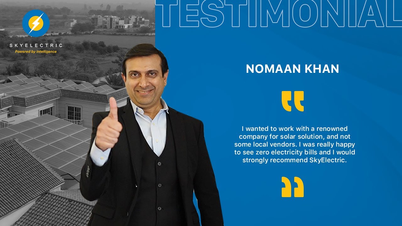 SkyElectric Customer Review | Aviation Specialist Nomaan Khan