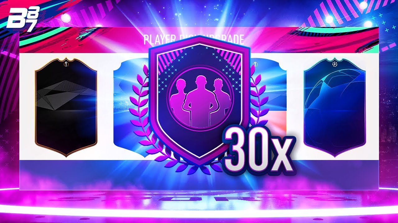 30 PLAYER PICK UPGRADE PACKS! WE GOT ONE! | FIFA 19 ULTIMATE TEAM UCL PACK OPENING!