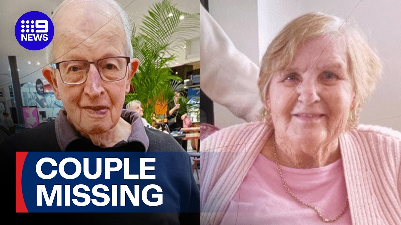 Fears grow for elderly couple who vanished from Melbourne shopping centre | 9 News Australia