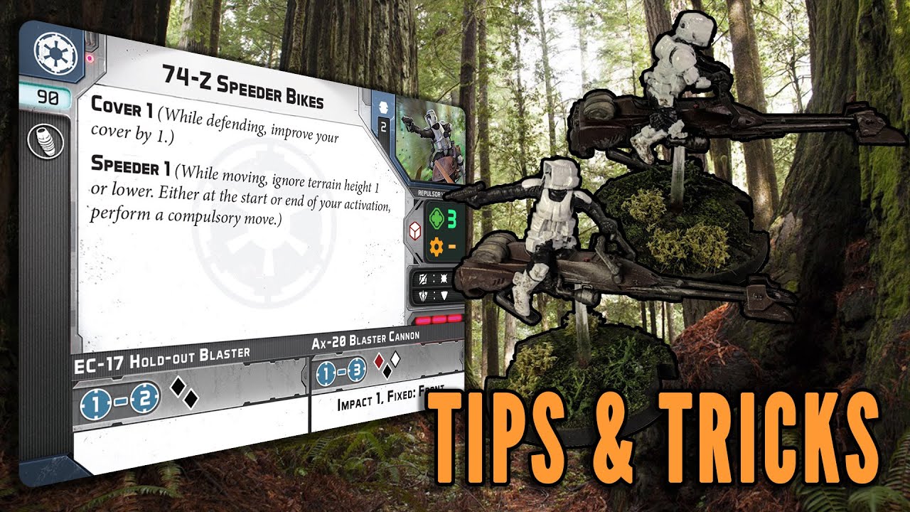 74-Z Speeder Bikes - Two Minute Unit! Legion Strategy