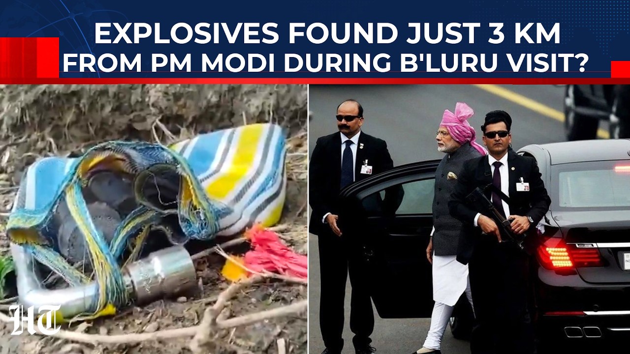 PM Modi&rsquo;s Visit Marred by Major Security Scare: Explosives Found 3km from Venue? Probe Begins