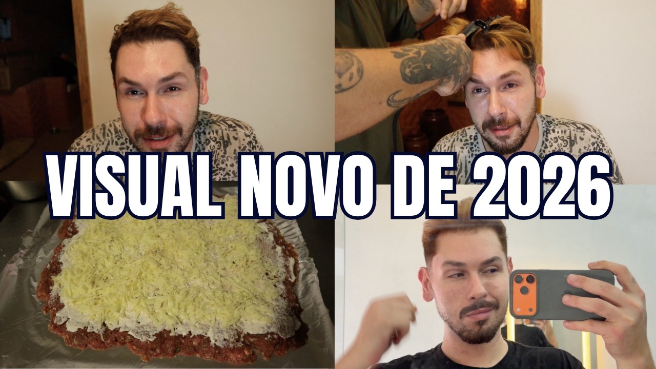 VISUAL NOVO, TATUAGEM E RECEITA DELÍCIA