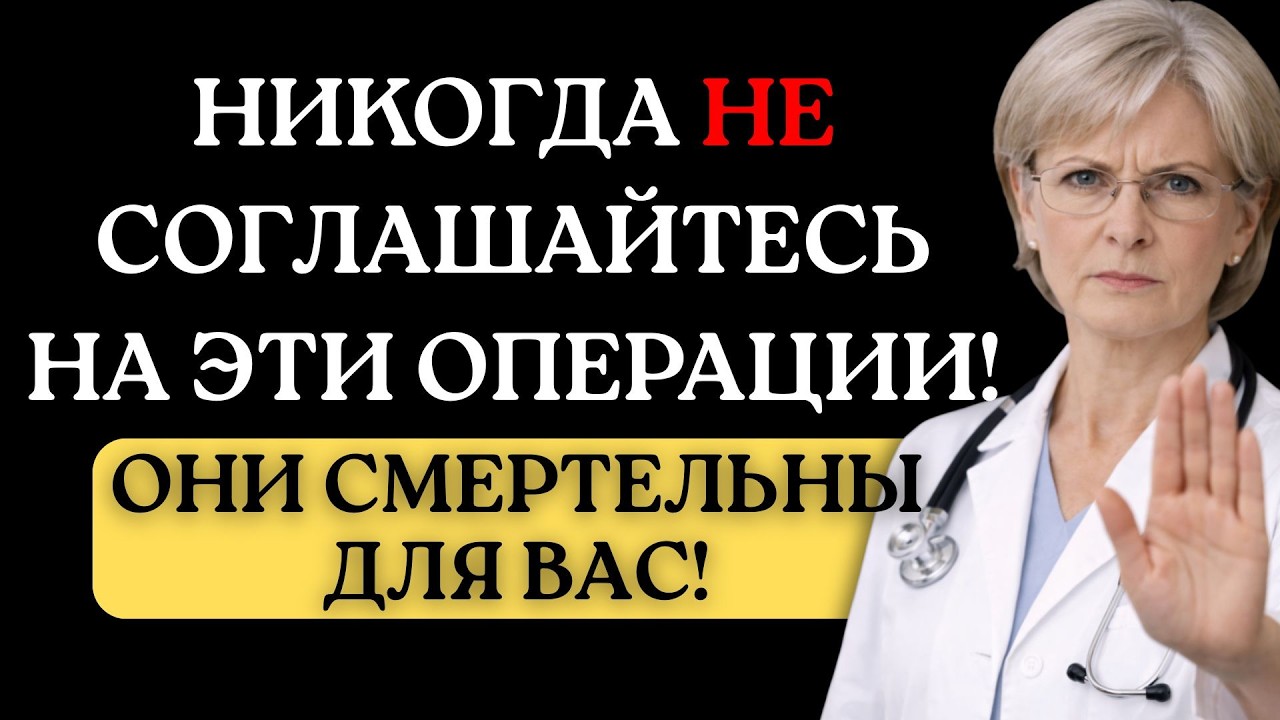 Врач предупреждает: избегайте этих операций после 50!