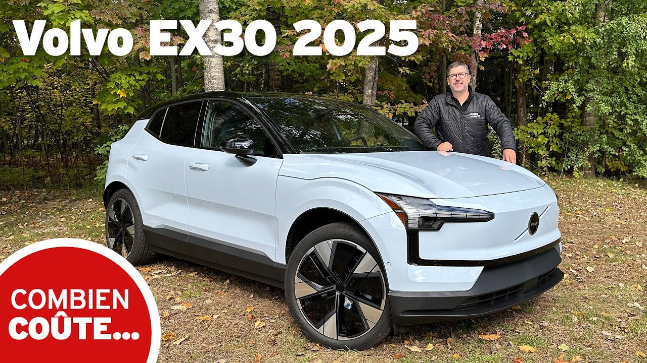 Combien coûte...le Volvo EX30 2025 (100% électrique)
