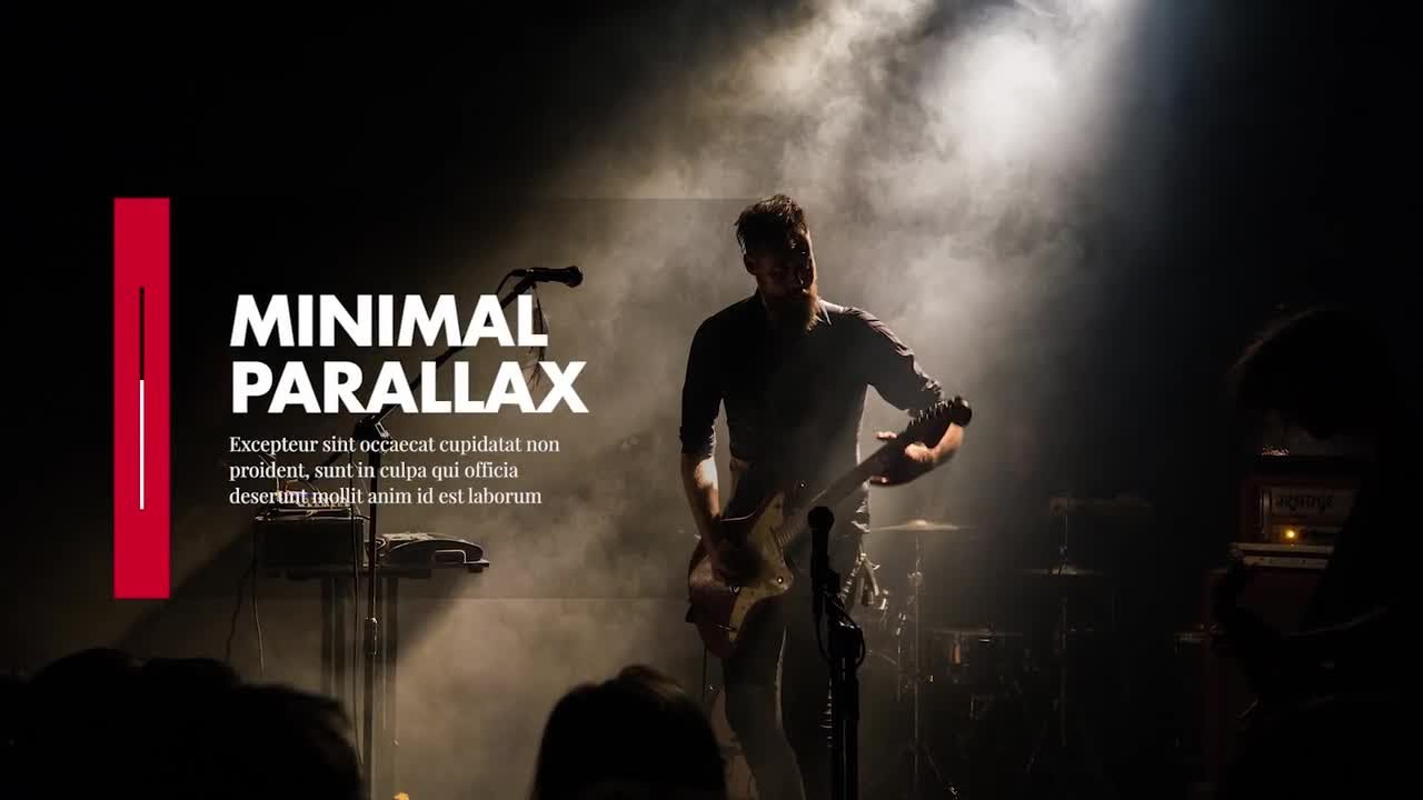 Minimal - Parallax Presentation Premiere Pro Templates