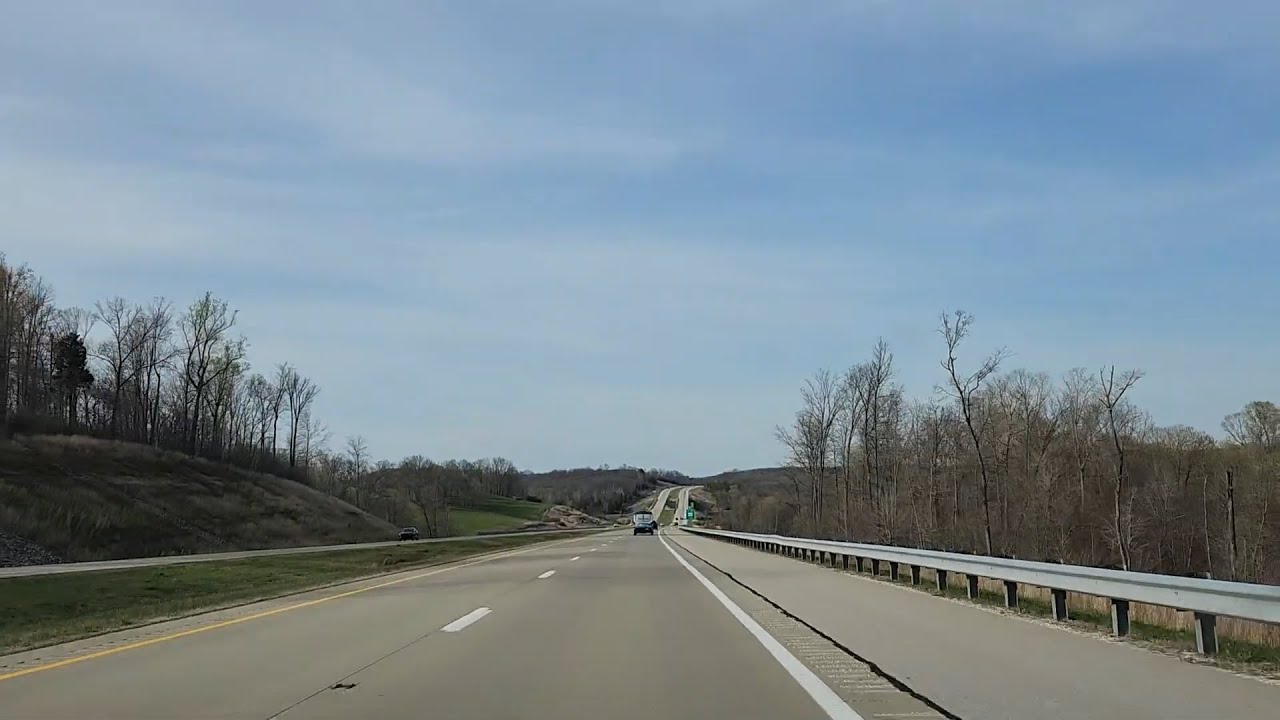 Full Drive - I-69 North - Evansville to Bloomington, IN - The LONGEST Concrete Stretch in Indiana!