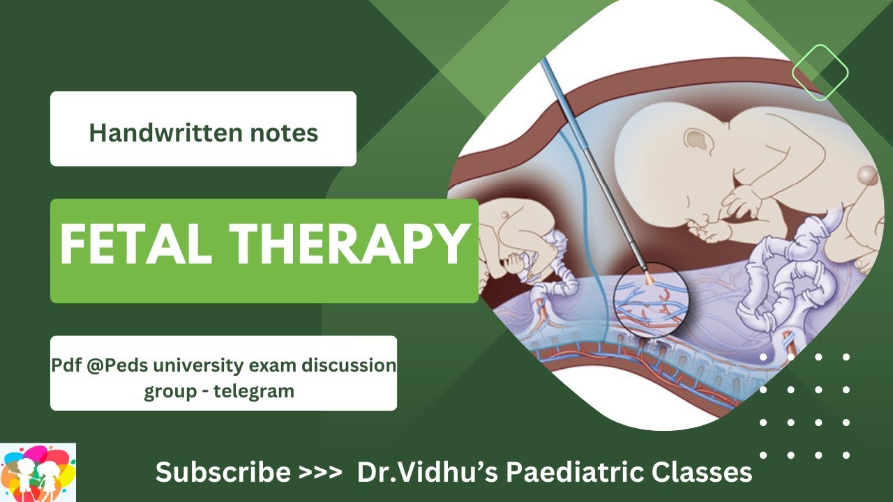 Fetal therapy