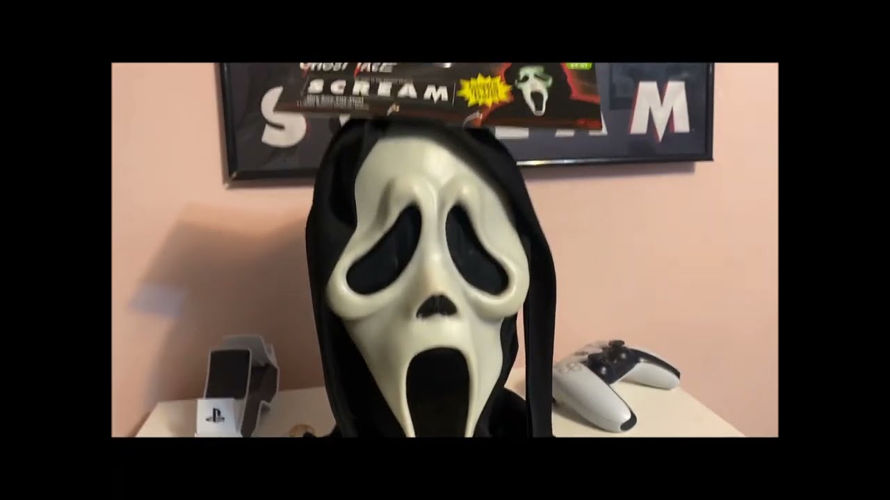 Ghostface 2010 Glow in the dark Scream mask