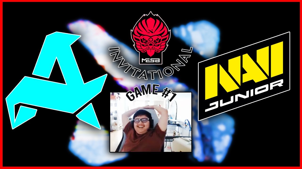 NAVI JUNIOR vs AURORA (GAME1) - WATCH PARTY with ARMEL & KUKUYS - MESA Invitational 2024 DOTA 2