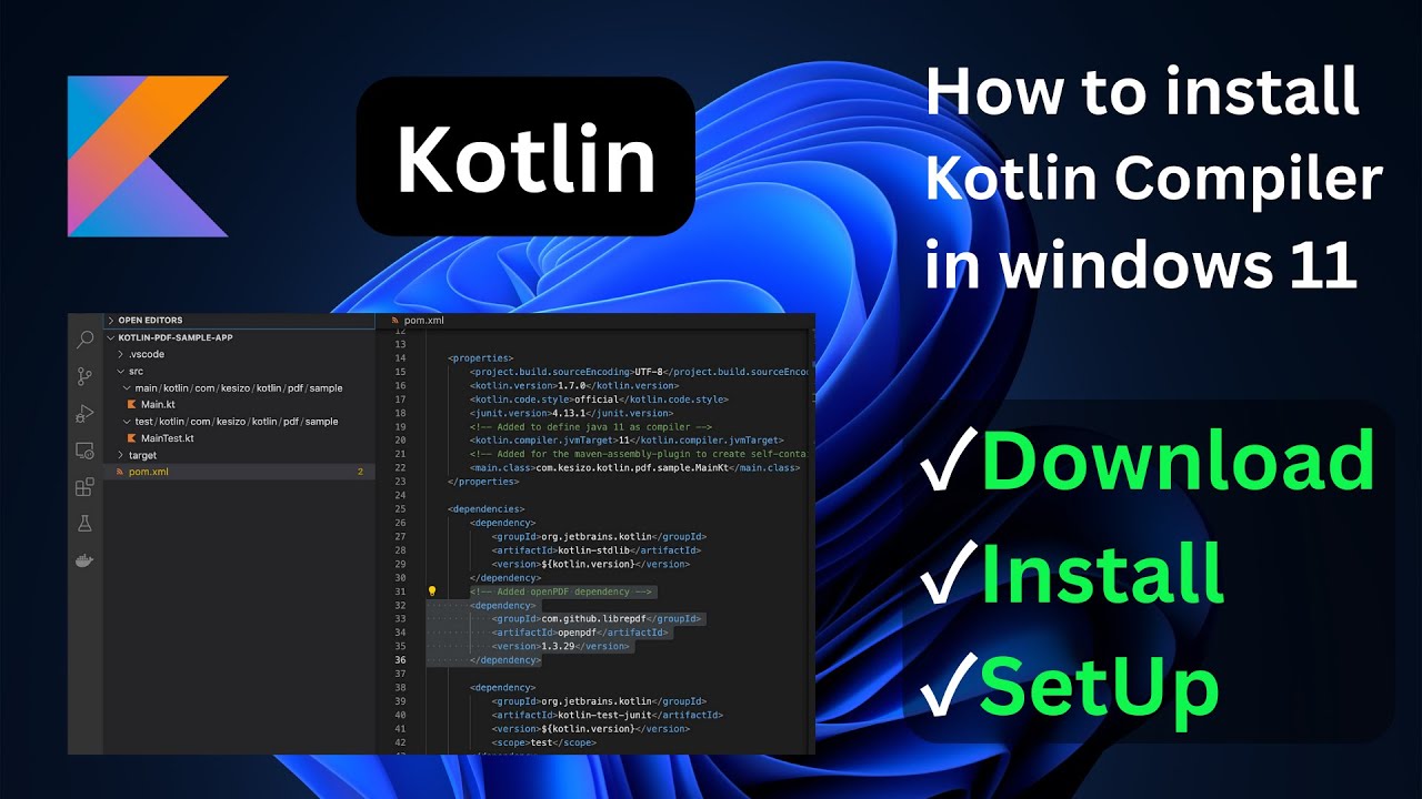Как установить компилятор Kotlin на компьютер с Windows 11 в 2023 году