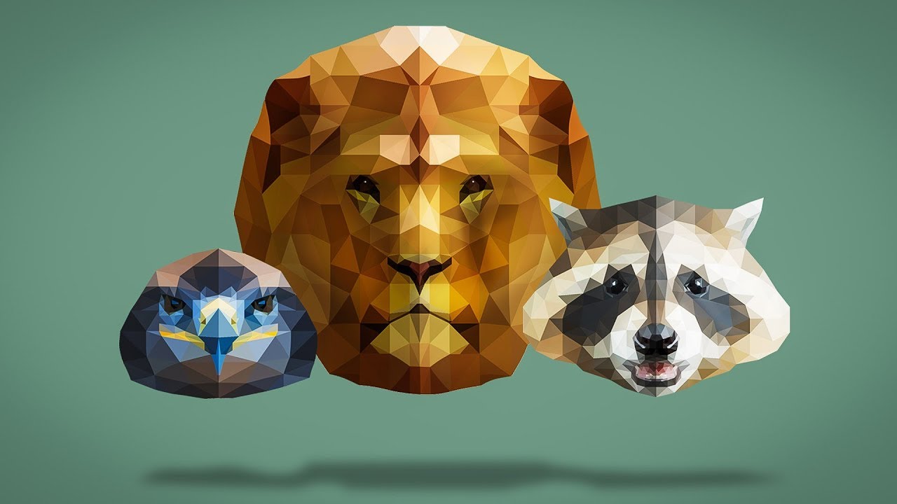 How to Create a Low Polygon Portrait in Photoshop