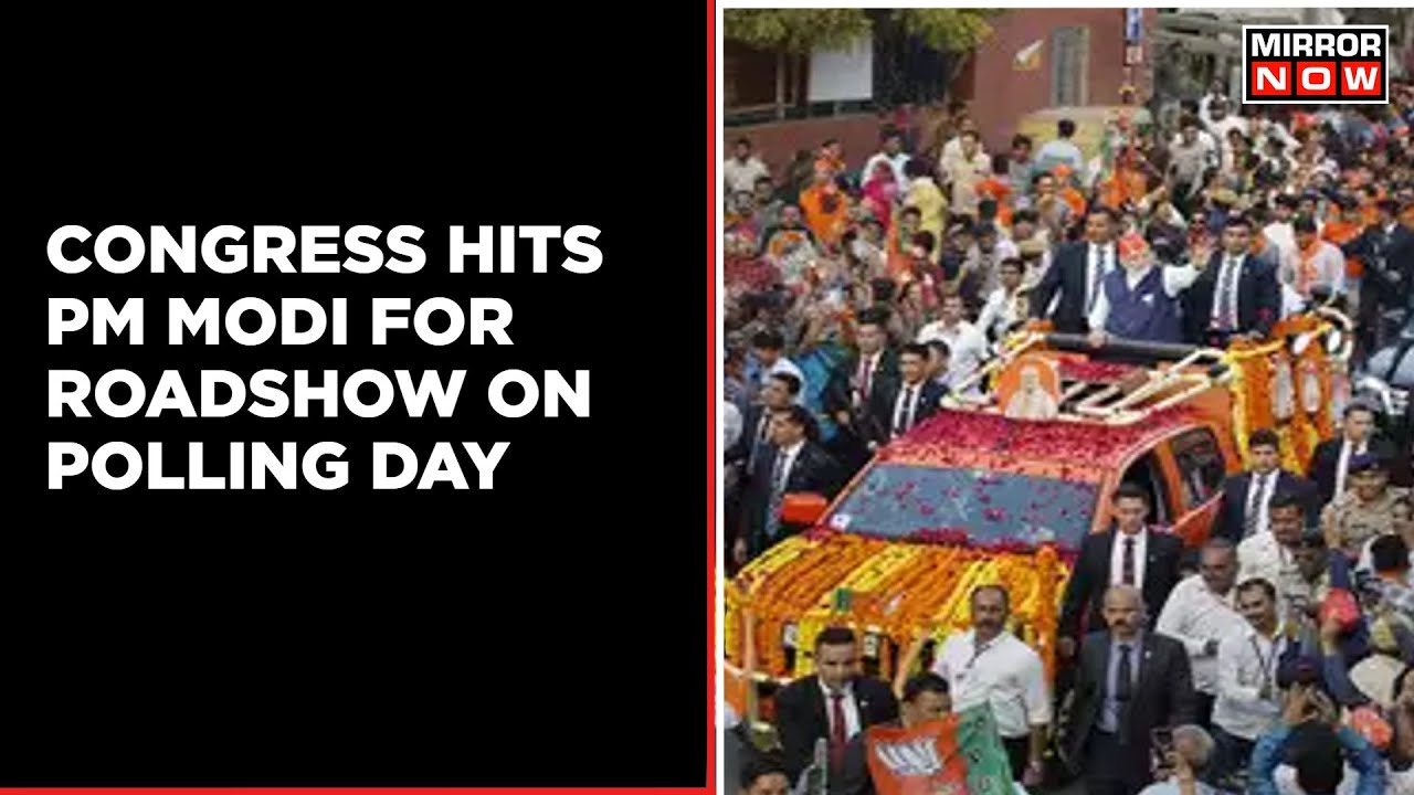 Congress Hits BJP Over PM Modi's Roadshow Amidst Polling | Gujarat Elections