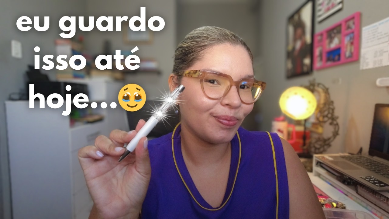 TUDO que eu tenho de papelaria sendo professora ✏️ (inclusive coisas da minha infância 🥹)