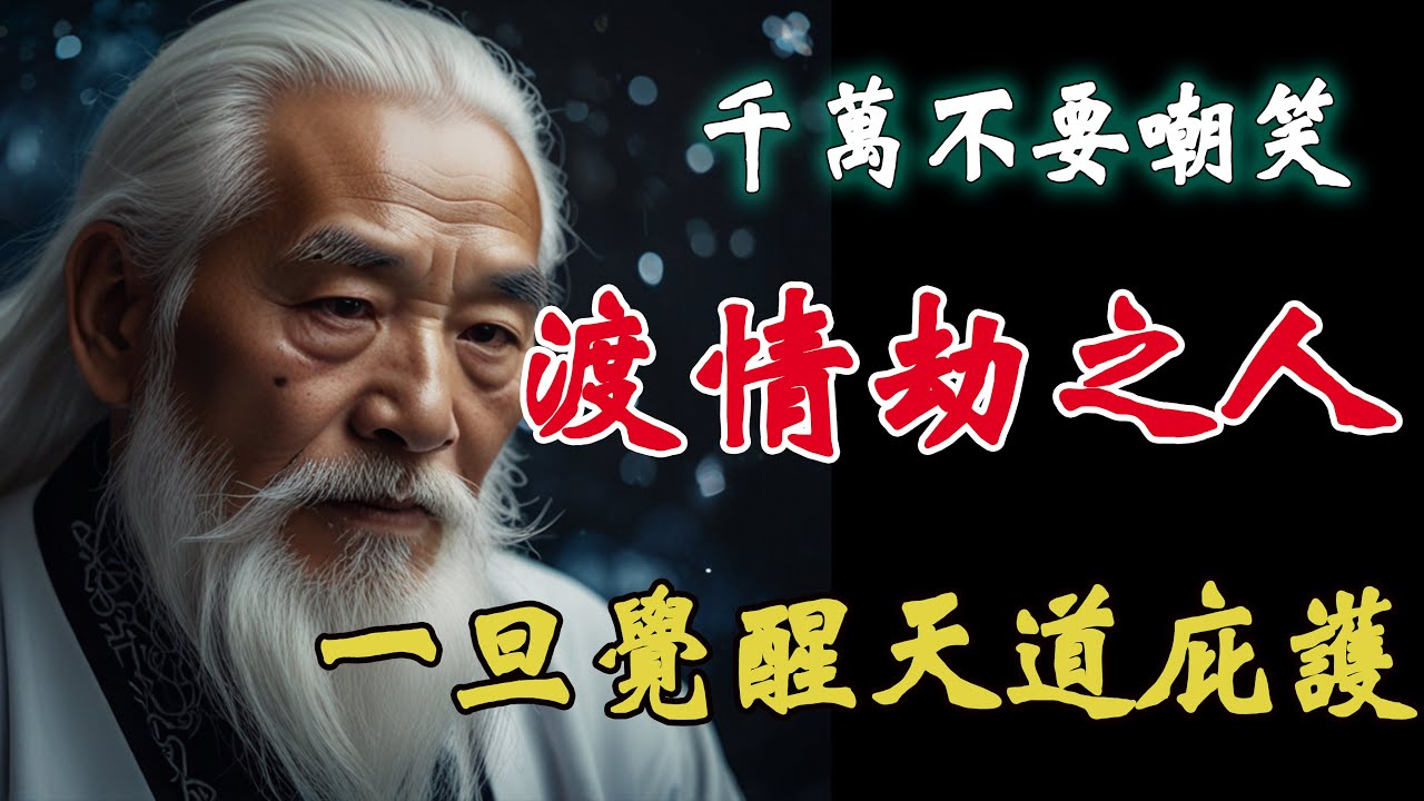 千萬不要輕視那些正在渡情劫的人，這些人藏的很深，一旦覺醒将非常厲害！