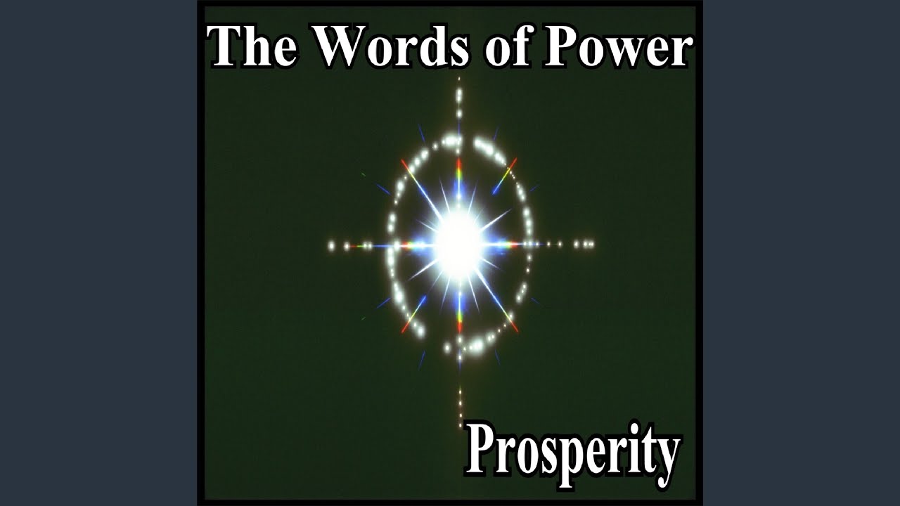 Words of Power Prosperity