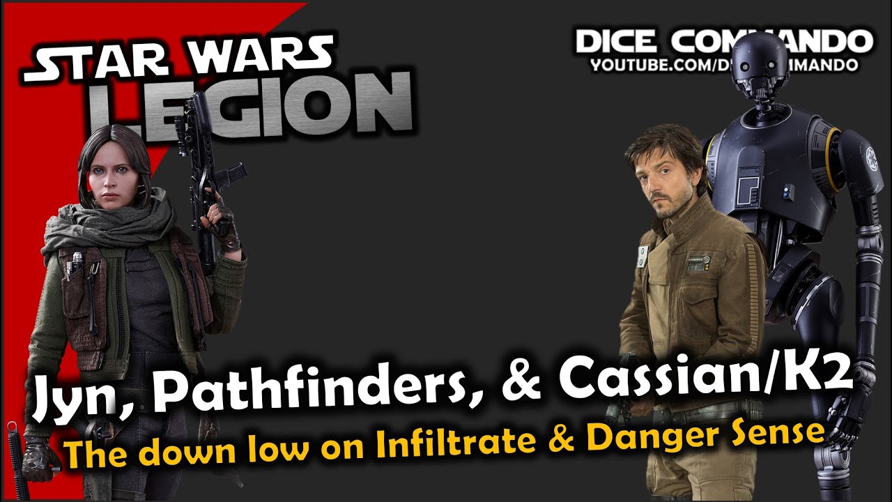 Star Wars Legion | Scarif Rebels Tactics - Infiltrate & Danger Sense
