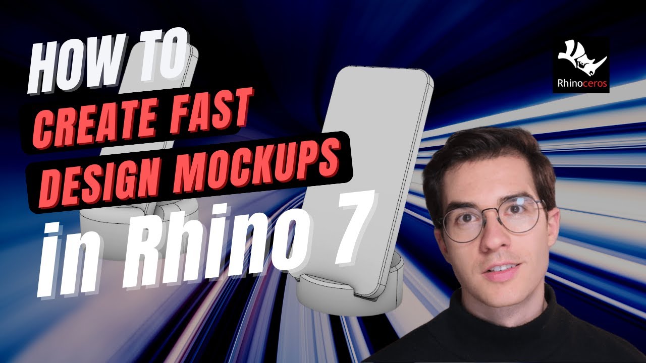 Rhino 7 Tutorial: Quick Design Mockups
