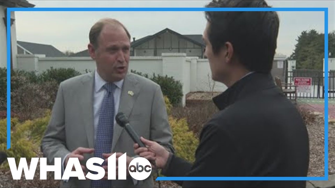 Kentucky U.S. Senate candidate Andy Barr campaigns in Louisville