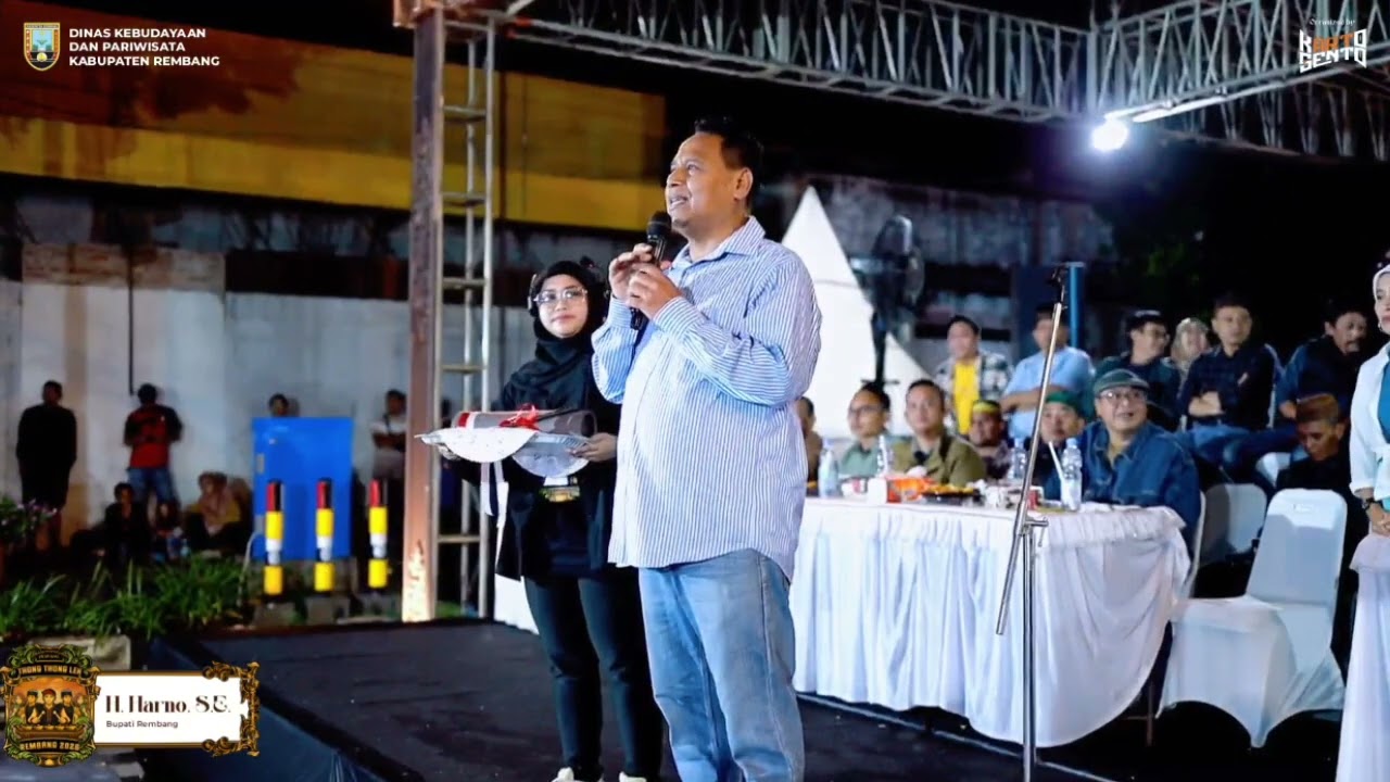 Hujan Deras, Thong-Thong Lek Di Rembang 2026 Tetap Jalan Terusss