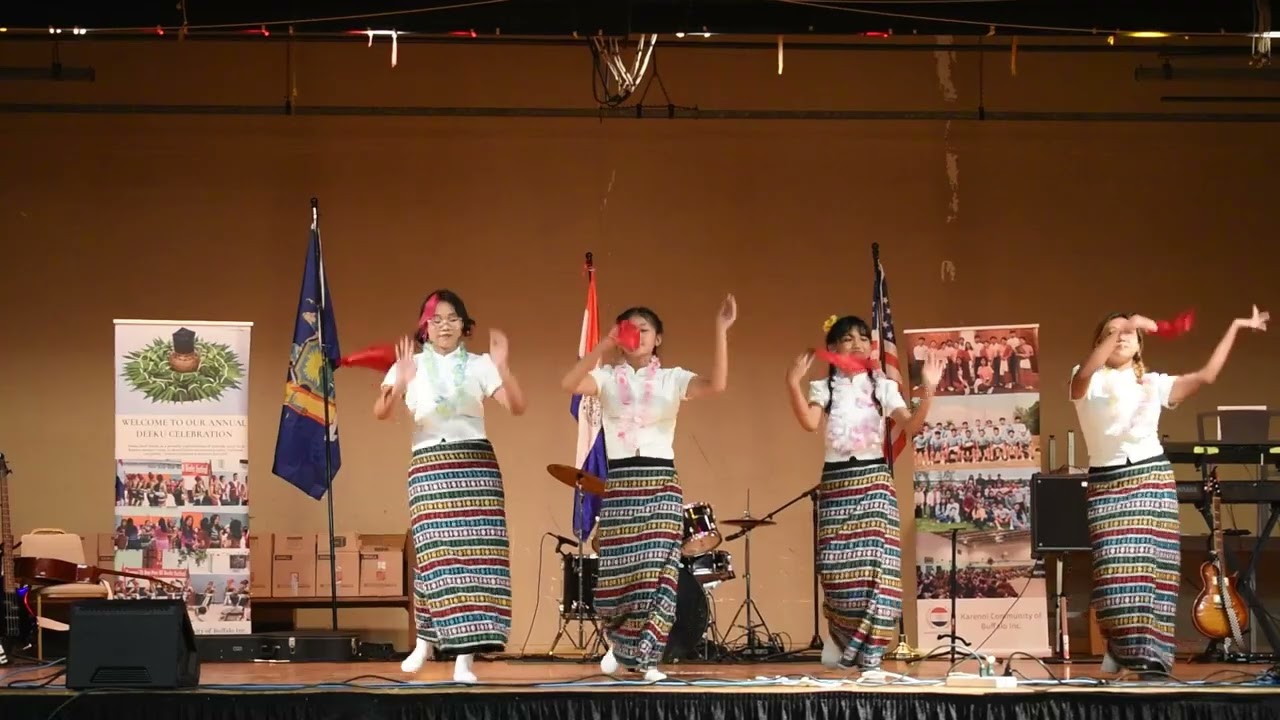 Dance performed by Buffalo Myanmar Association (Karenni Deeku Festival, Buffalo, NY 2024)