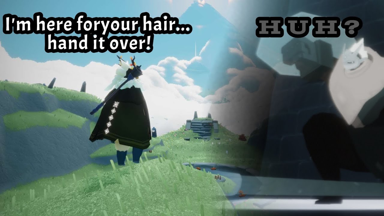 Finally getting the Wasteland Elders hairstyle! (after avoiding Eden for months💀)
