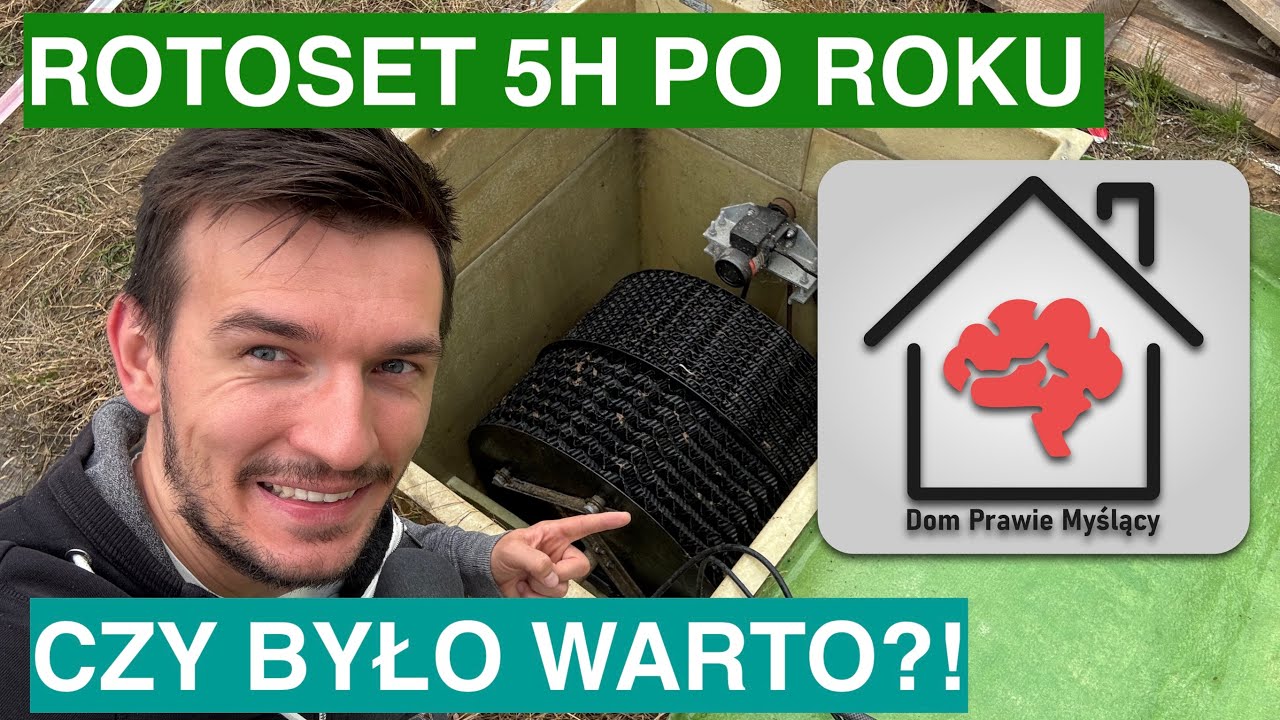 Rotoset 5H szczera opinia po roku użytkowania! Ile kosztuje utrzymanie oczyszczalni przydomowej?