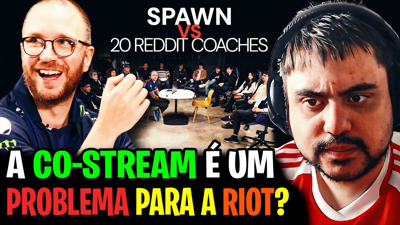 🚨 AS CO-STREAMS EST&Atilde;O ATRAPALHANDO A RIOT GAMES? TOCKERS REAGE AO V&Iacute;DEO DO SPAWN (COACH DA LIQUID)