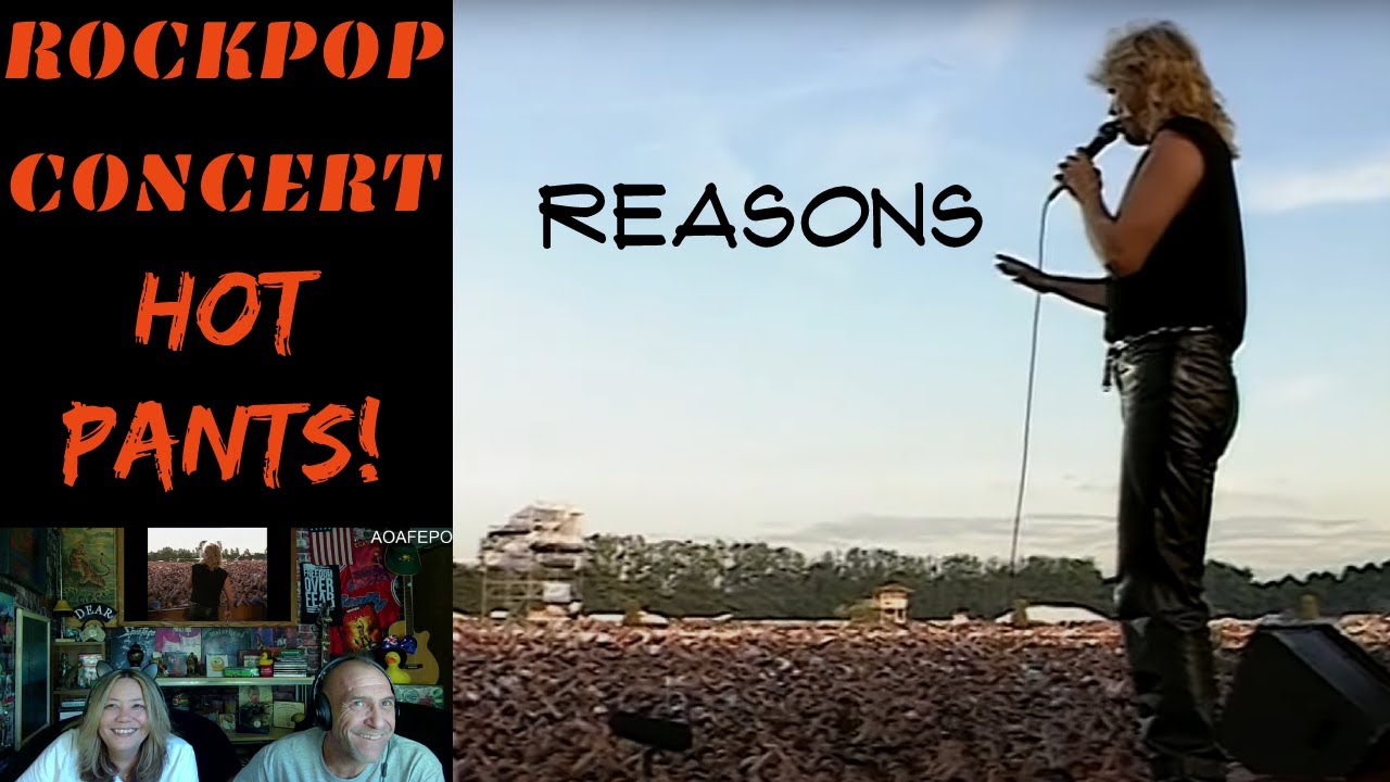 Reaction - John Farnham - ROCKPOP IN CONCERT - Reasons | Angie & Rollen Green