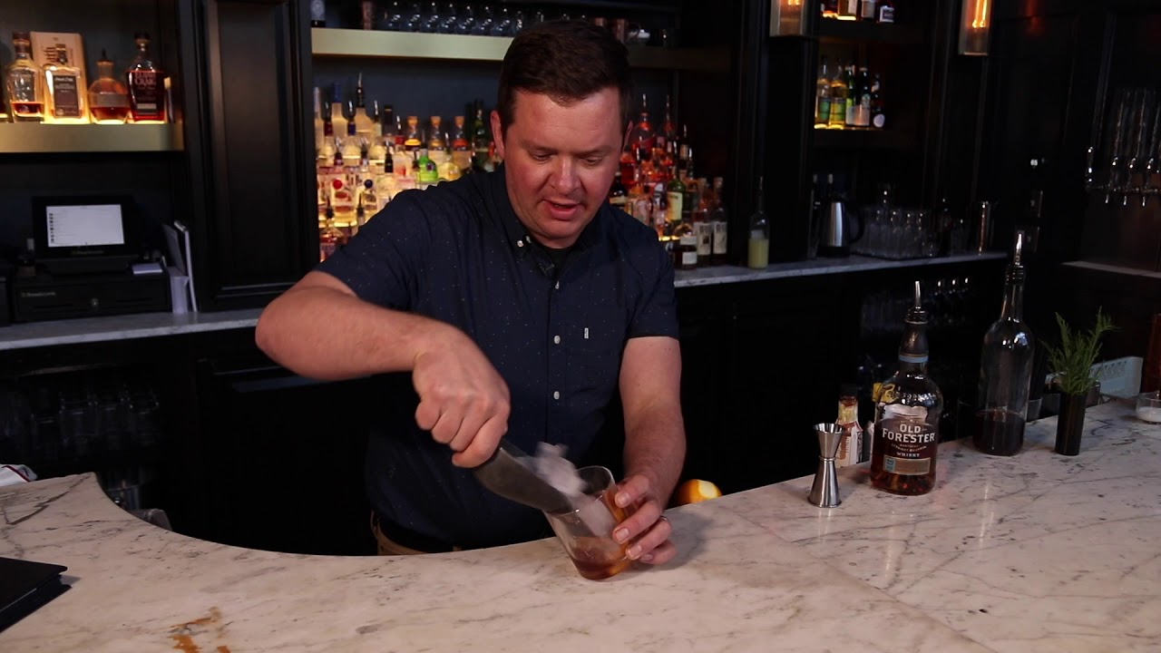 The famous Carpenter Bar Old Fashioned