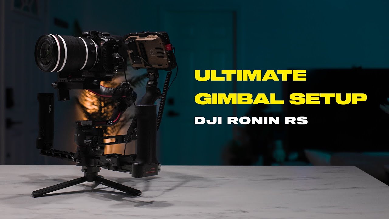 Dual Handle Gimbal Setup | Landscape & Vertical | DJI RS2, RS3 PRO, RS4 PRO