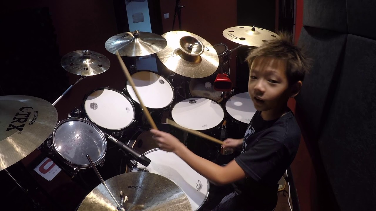 How to play Drums (How to play Bucket O Fish groove)