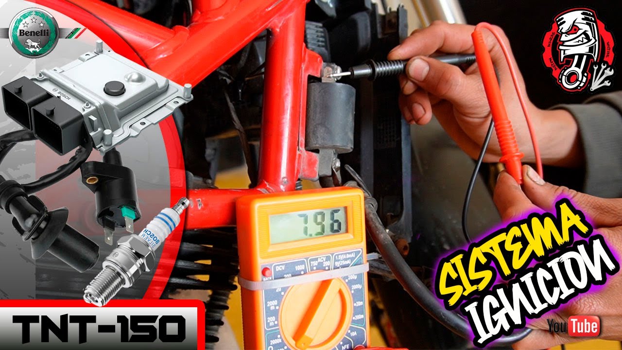 BENELLI TNT-150 COMO REVISAR SISTEMA IGNICION