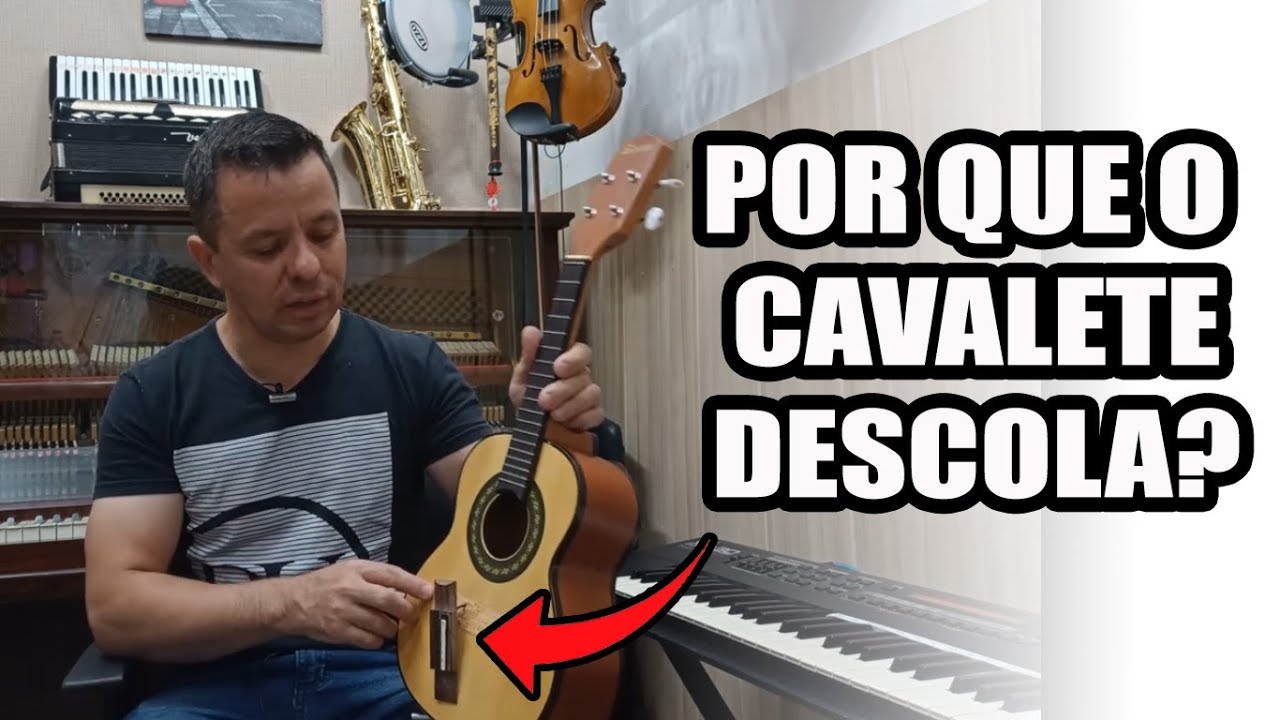 POR O CAVALETE DO VIOLÃO OU CAVAQUINHO PODE DESCOLAR?