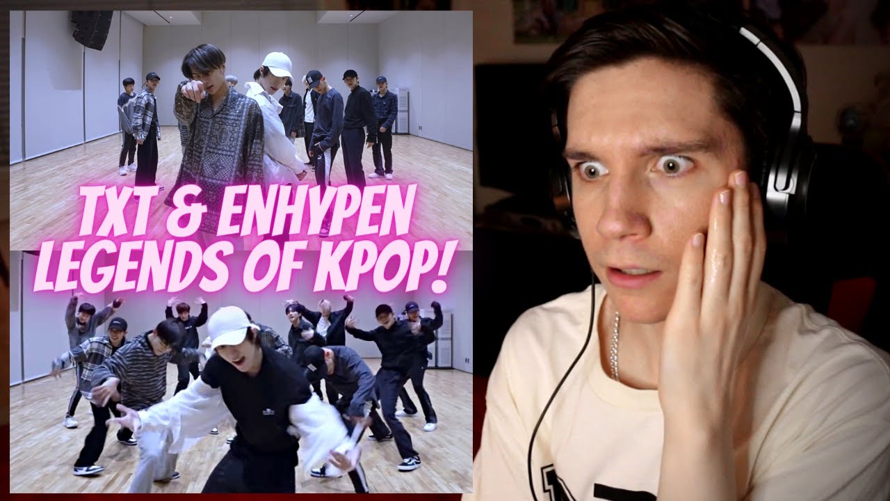 DANCER REACTS TO TXT & ENHYPEN | 'Legend of K-POP' 2021 KBS 가요대축제 Dance Practice