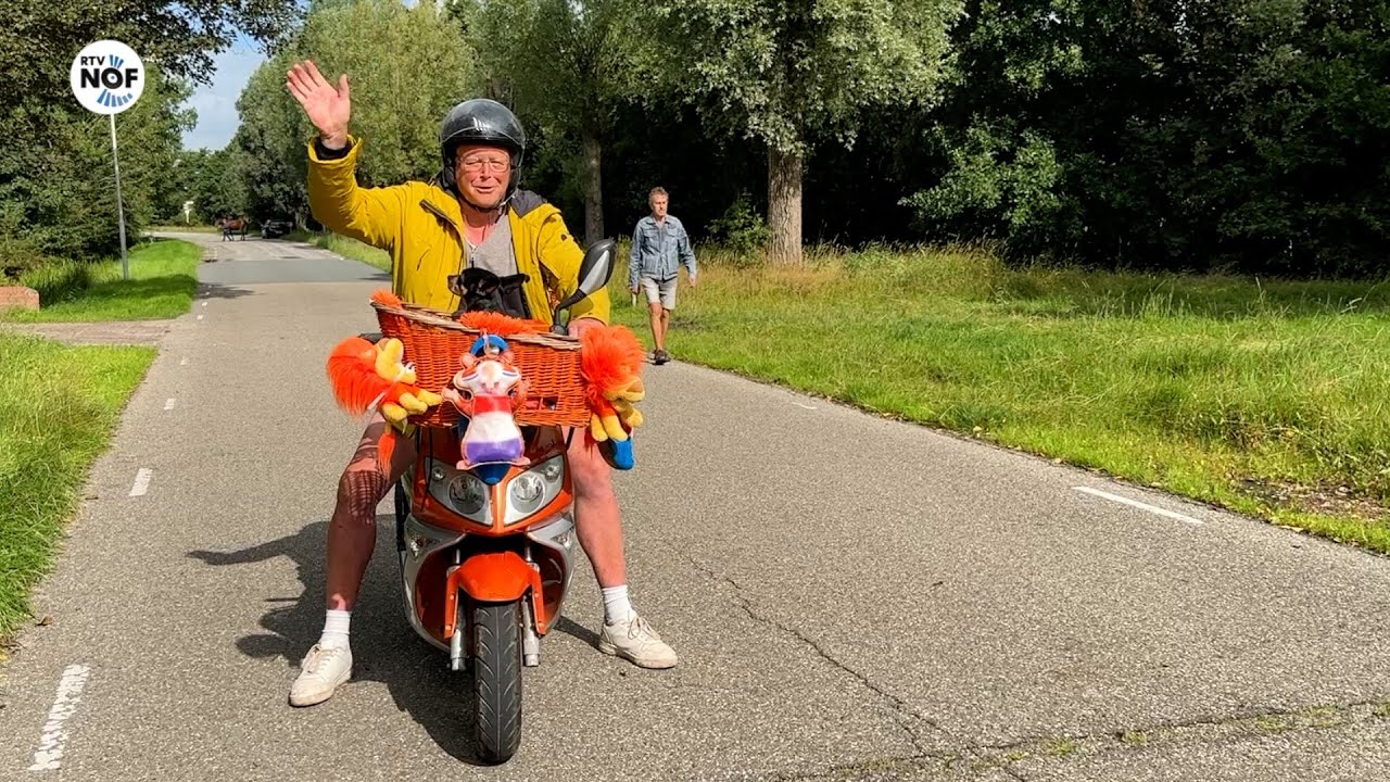 Moai Fuort 18: Rinse in het oranje door Fryslân: 