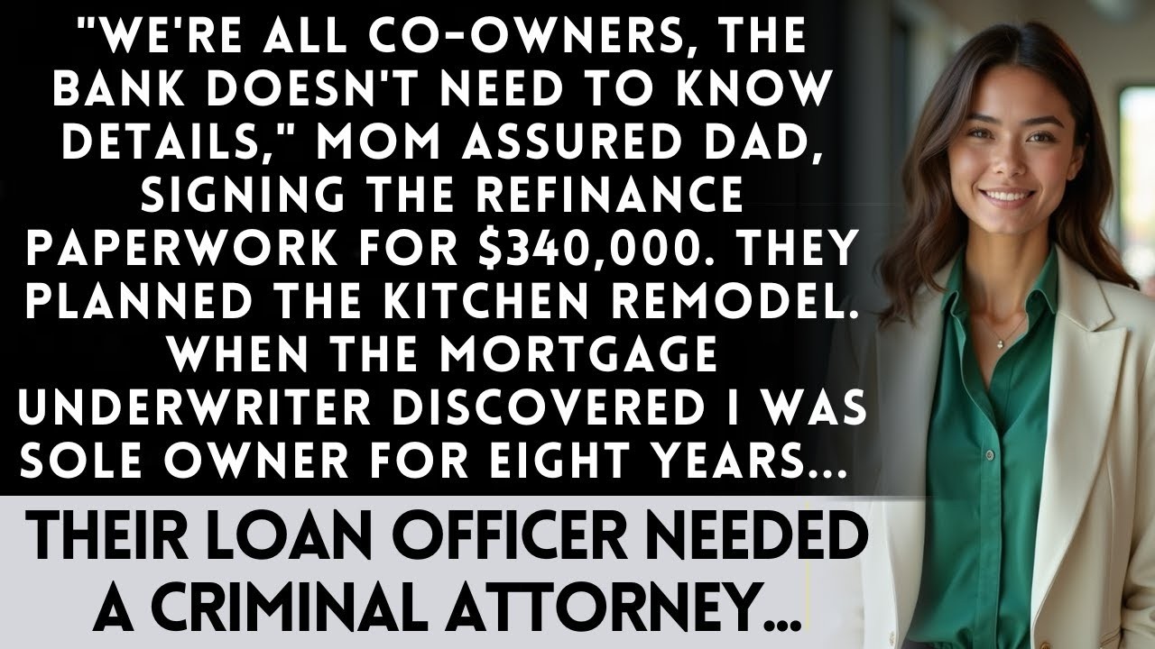Parents Refinanced The Family Lake House For $340K — Then The Mortgage Company Called About Fraud...